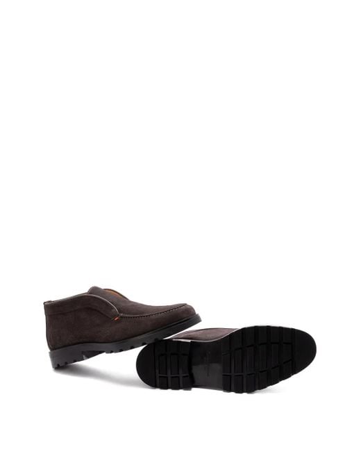 Santoni Brown "Rock" Lace Up for men