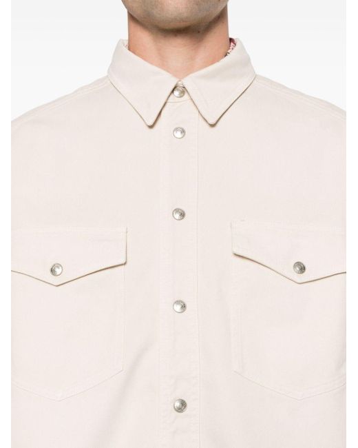 Isabel Marant Natural Tailly Denim Shirt for men