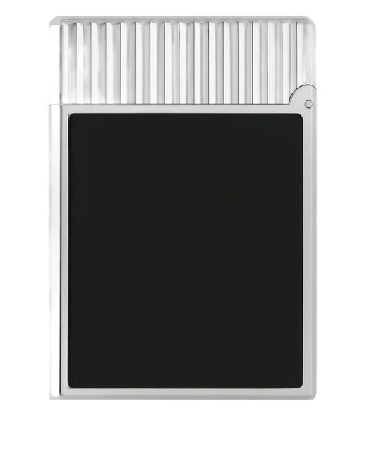 S T Dupont Black Briquet À Fini Laqué