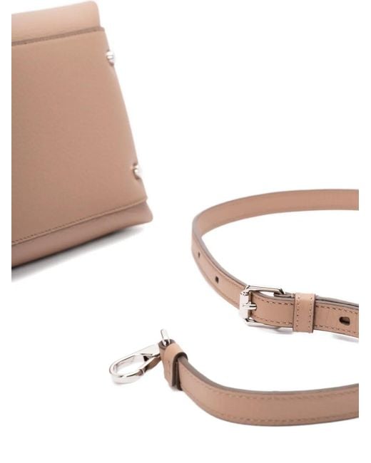 Tod's Natural Leather Micro Tote Bag
