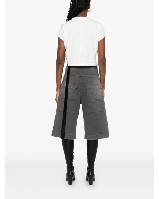 Rick Owens Small Level Tシャツ White