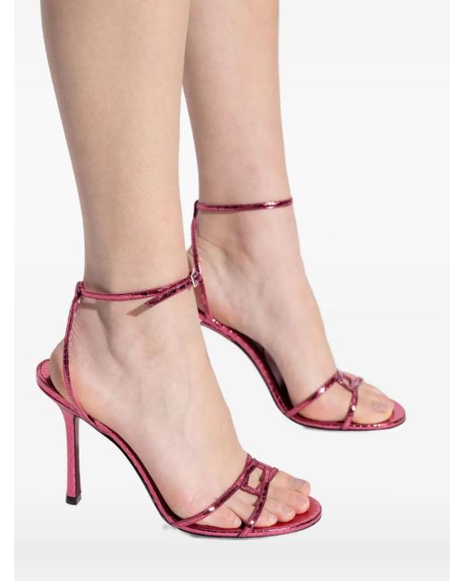 Jimmy Choo Pink 100Mm Leo Pumps