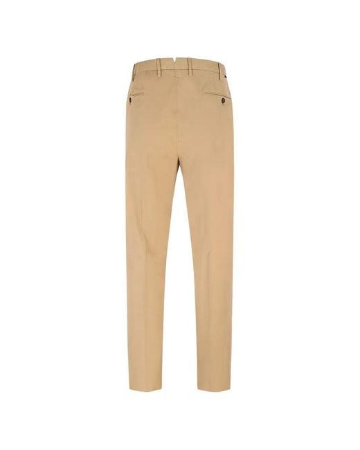 Slowear Natural Button Trousers for men