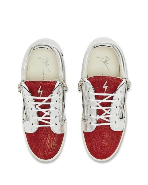 Giuseppe Zanotti Metallic Nicki Sneakers