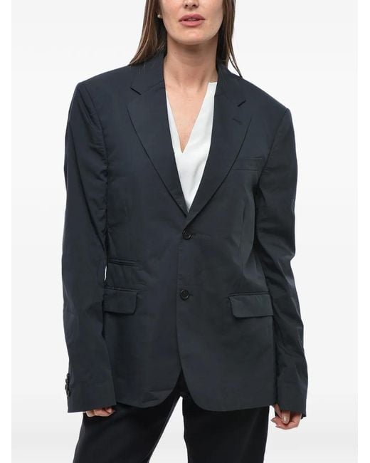Stella McCartney Blue Bobby Single-Breasted Blazer