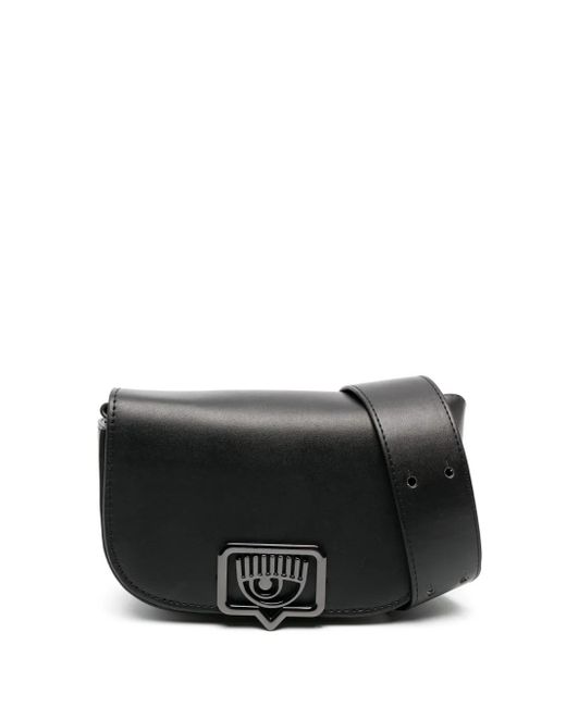 Chiara Ferragni Eyelike Moon ショルダーバッグ Black