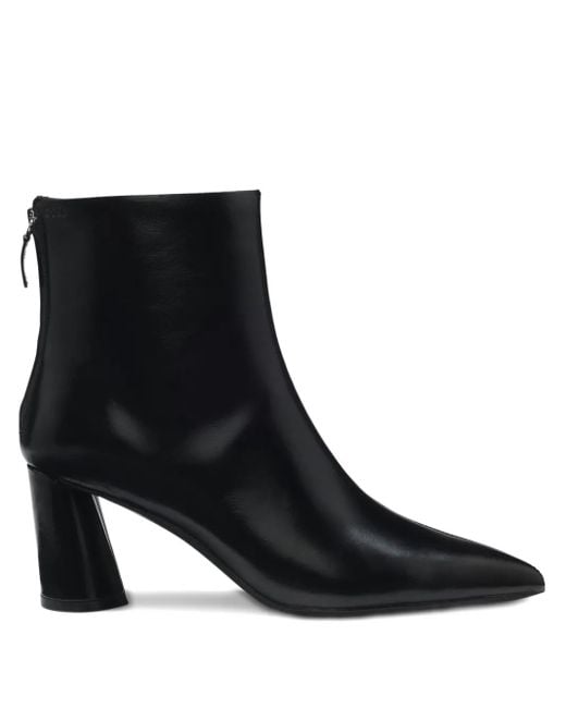 Boss Black Spitze Stiefel Mit Blockabsatz