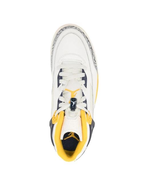 Nike White Spizike Cutout Patterned Sneakers for men