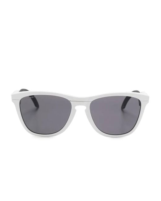 Lunettes De Soleil Frogskins Hybrid À Monture Carrée Oakley pour homme en coloris Gray