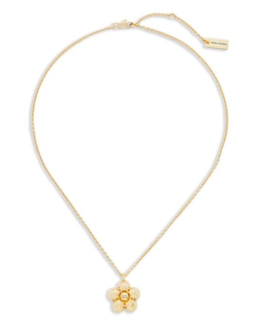 Marc Jacobs White Daisy Balloon Necklace