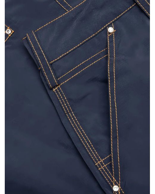 Bermudas cargo con bolsillo de parche Advisory Board Crystals de hombre de color Blue