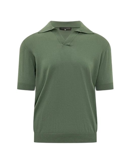 FILIPPO DE LAURENTIIS Green T-Shirt Skipper En Maille for men