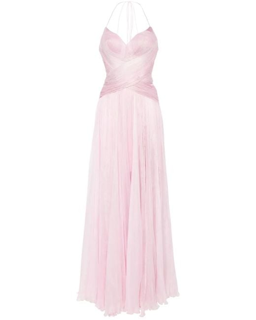IRIS SERBAN Pink Isadora Gown