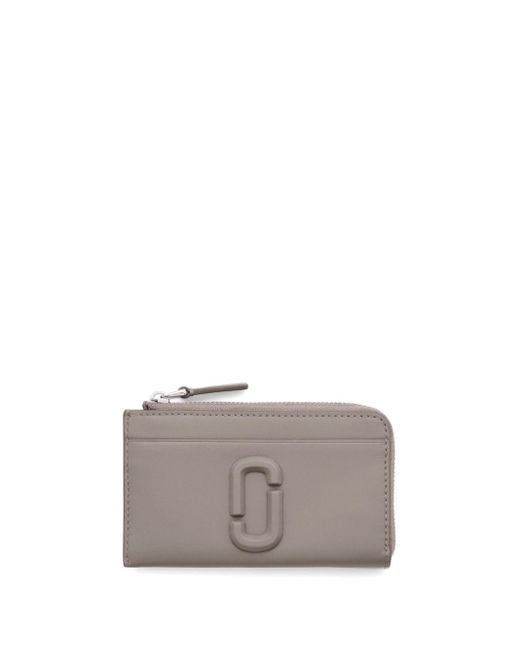 Marc Jacobs Gray The Covered J Wallet