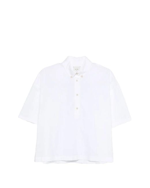 Camisa Con Botones Alysi de color White