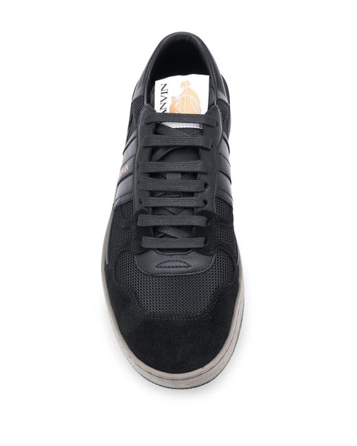 Lanvin Clay Low-top Sneakers in het Zwart voor heren | Lyst NL