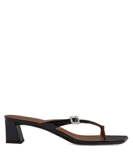 Giuseppe Zanotti Black 45Mm Amandhine Sandals