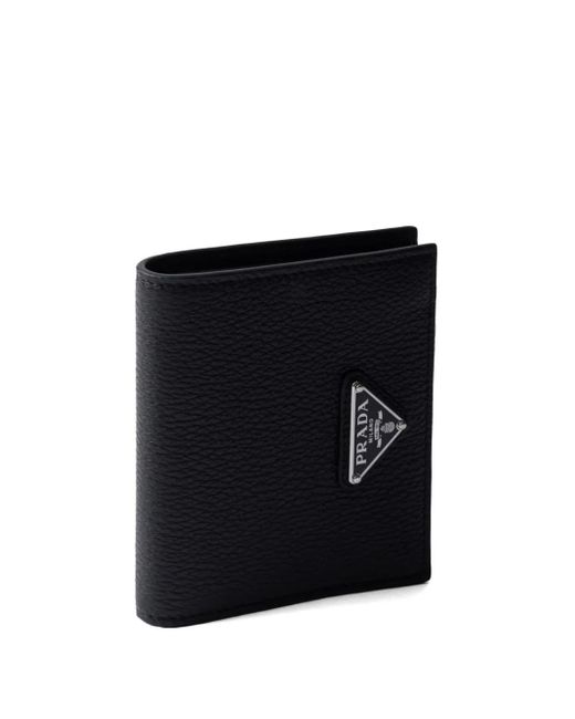 Prada Black Leather Wallet for men