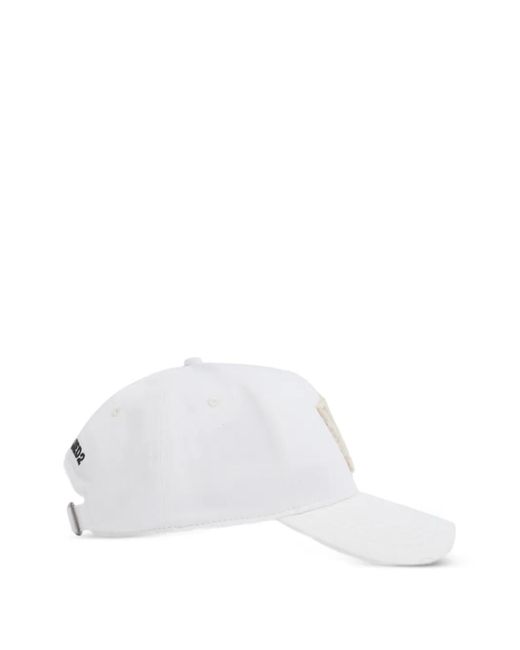 DSquared² Iconique Baseballkappe in White für Herren