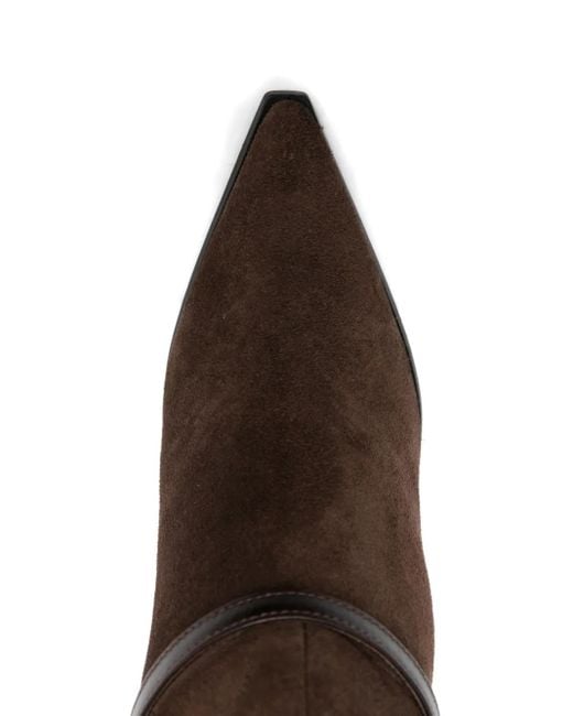 Bottines À Boucle 80 Mm Roberto Festa en coloris Brown