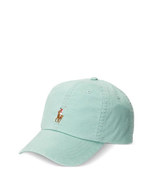 Polo Ralph Lauren Green Casquette À Logo Brodé Et Bride À Boucle for men