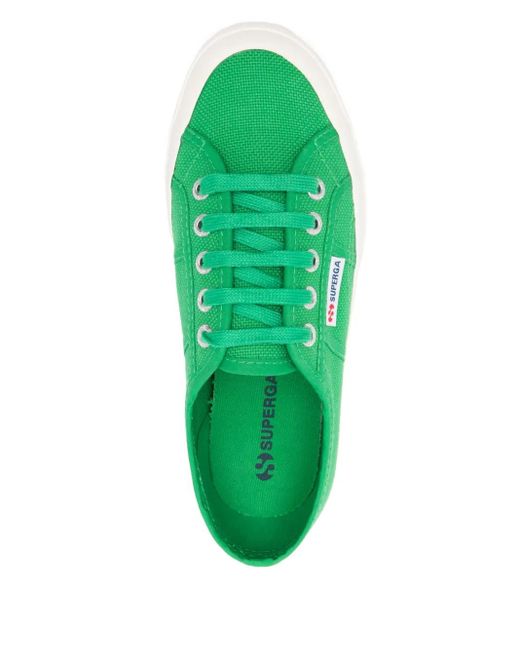 Superga Green The Classic 2750 Sneakers