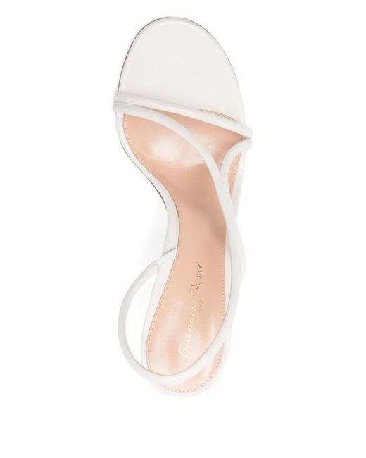 Gianvito Rossi スリングバック レザーサンダル White