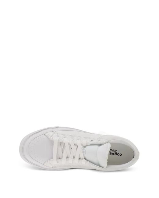 Converse White Chuck Taylor Pennant Sneakers