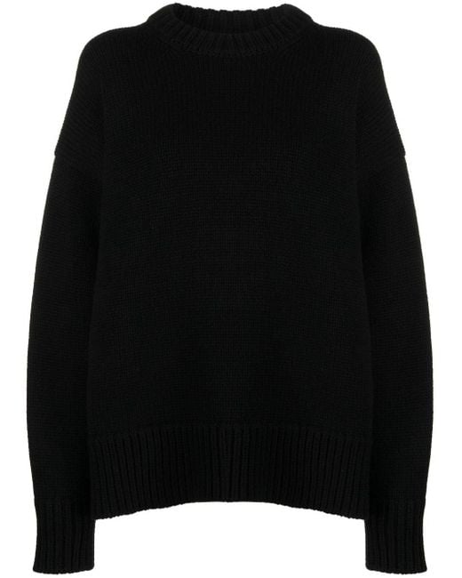 The Row Black Ophelia Pullover