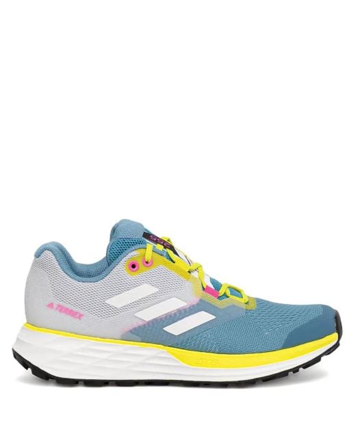 Baskets Terrex Two Flow Trail Adidas en coloris Blue