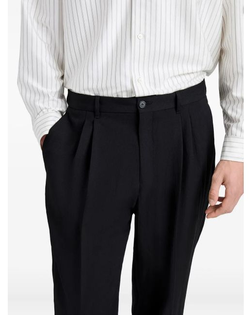 Proenza Schouler Blue Michel Pleated Trousers for men