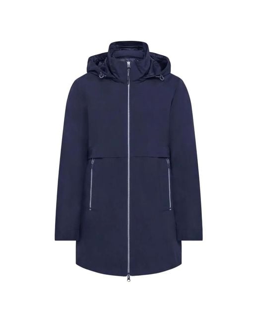 Betty Barclay Blue 4-In-1 Hooded Zip-Up Coat