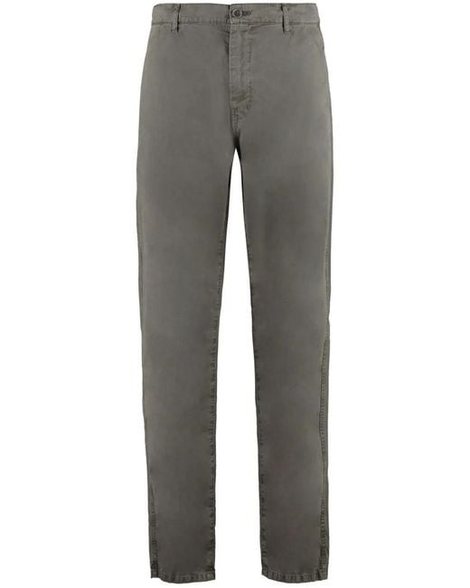 Aspesi Straight Broek in het Gray voor heren