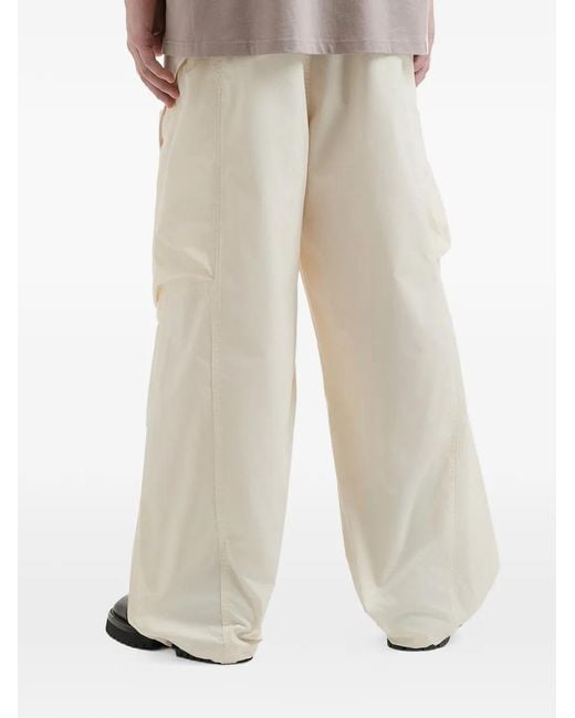 FIVE CM White Cargo Trousers for men