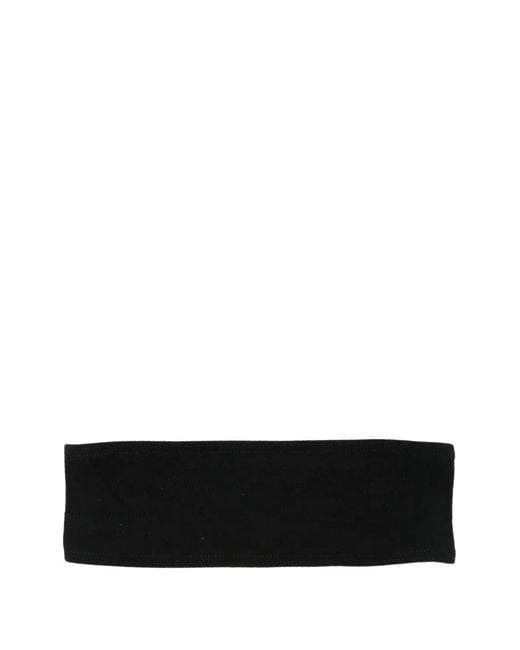Totême White Pointelle Monogram Headband