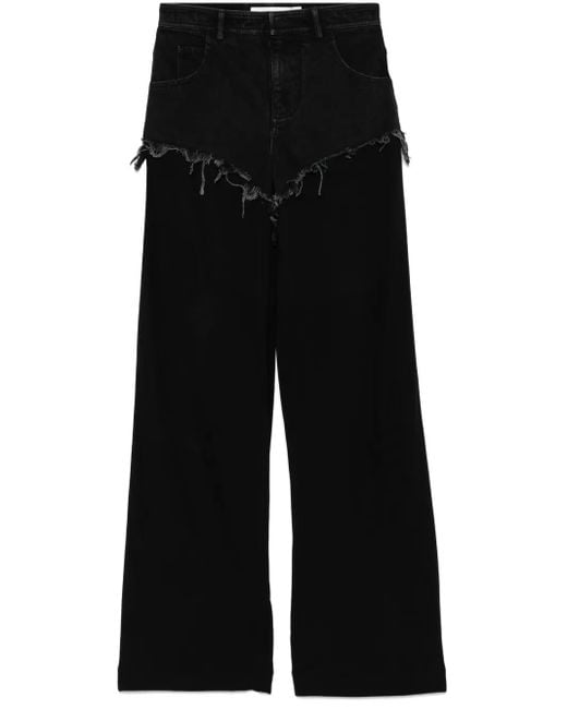 Pantalon Duke Splice Christopher Esber en coloris Black