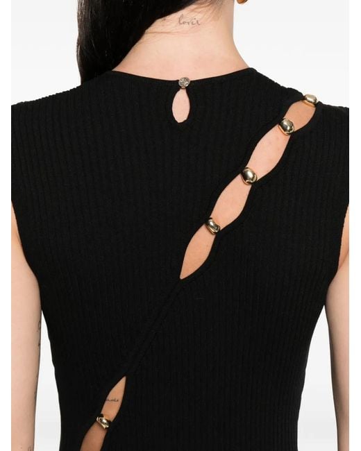 Abito Midi Con Cut-Out di Maje in Black