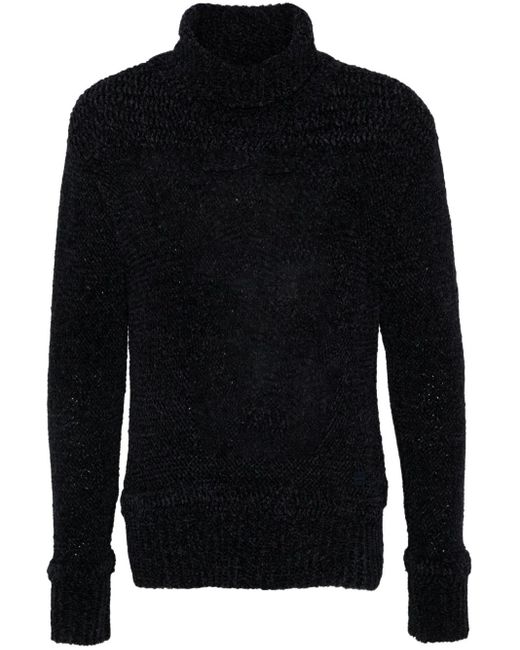 Givenchy Sweater Met Logoplakkaat in het Black voor heren