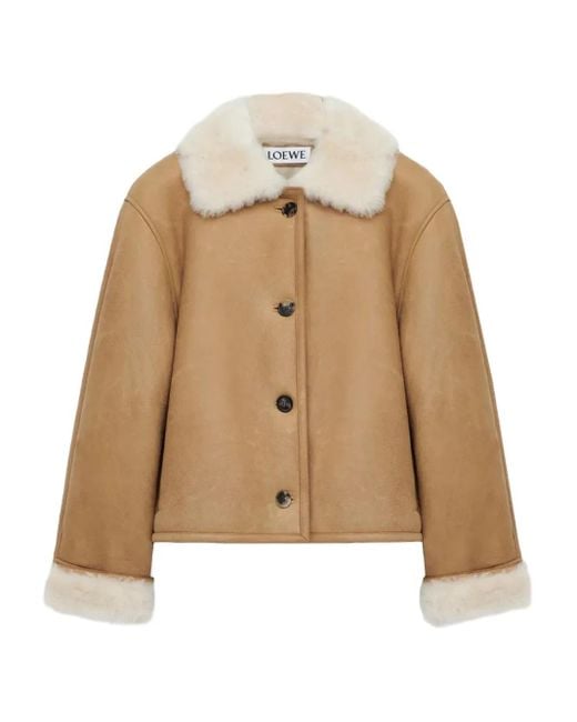 Loewe Jack Met Lammy Kraag in het Natural