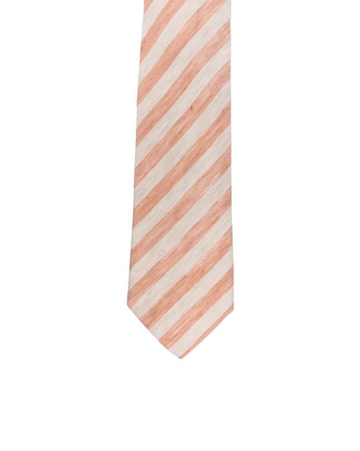 Tagliatore White Classic Tie for men