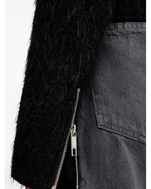 Boss Black Zip Fastening Cropped Jacket