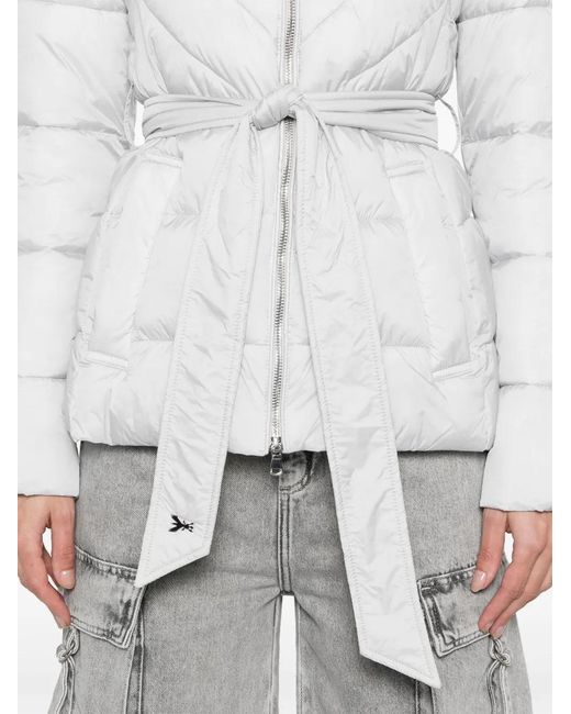 Patrizia Pepe White Quilted Coat