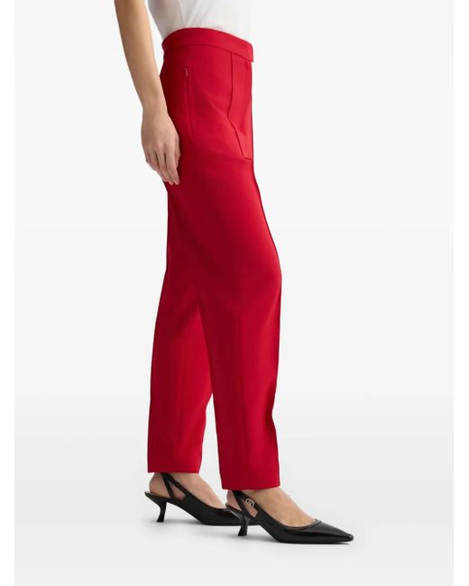 Liu Jo Red Cigarette Trousers