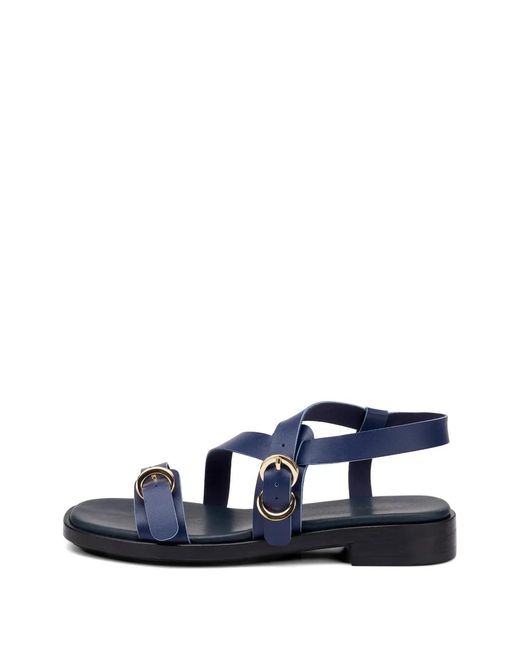 Frau Blue Multi-Strap Sandals
