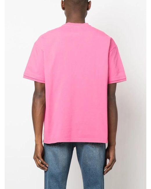 Ambush T-Shirt Met Detail in het Pink