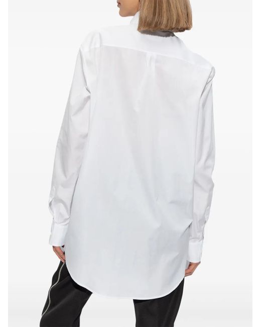 DSquared² Blouse Met Bies in het White