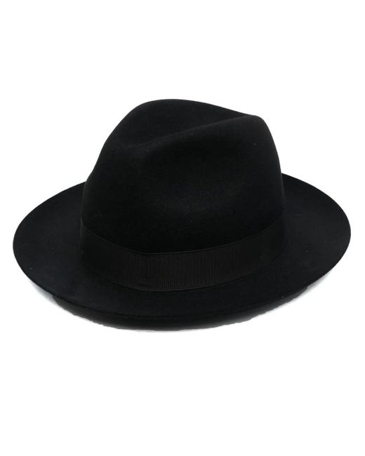 Borsalino Black Wool Hat