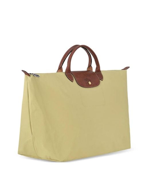 Longchamp Green Large Le Pliage Original Travel Bag