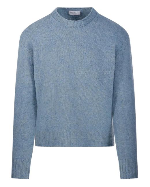Diana Studio Blue Crew-Neck Sweater for men