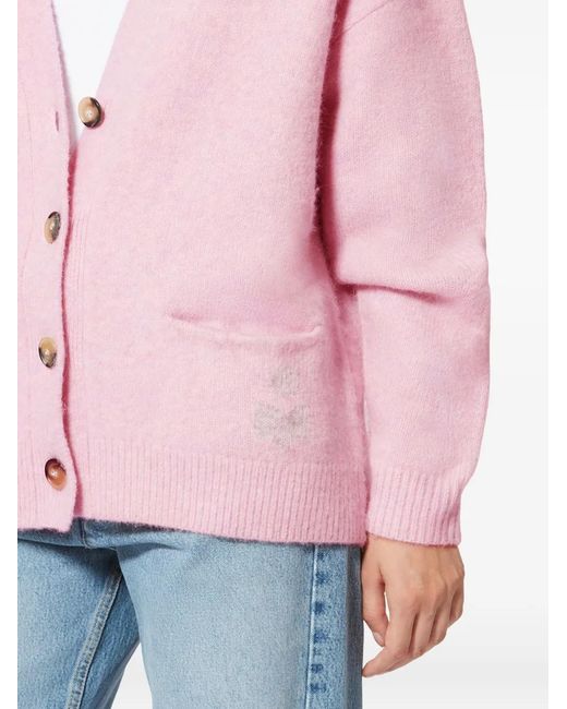 Isabel Marant Pink Eborah Cardigan